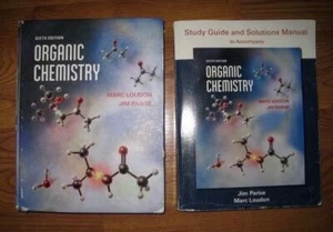 ORGANIC CHEMISTRY 6TH ED~2016~TEXT BOOK AND STUDY GUIDE/SOLUTIONS MANUAL~LOUDON - Bild 1 von 6