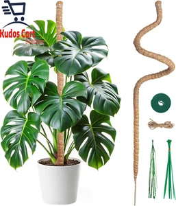 Poste de musgo, postes flexibles para plantas de fibra de coco 120 cm/47 pulgadas para soporte de plantas trepadoras, I - Imagen 1 de 14