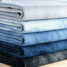 Tie Dye Denim Fabric for Jeans Clothes Dress Curtain DIY Material Crafts