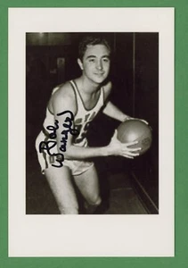 Bobby Wanzer DECEASED Basketball Hall of Fame Player Signed 4x6 B/W Photo E23119 - Picture 1 of 1