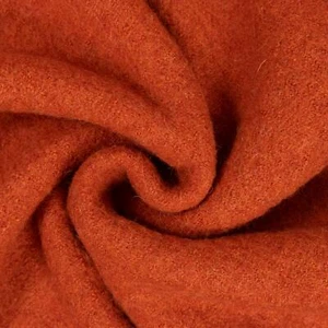 Walkloden uni orange Mantelstoff Modestoff Winterstoff (Preis=0,5m) - Bild 1 von 1