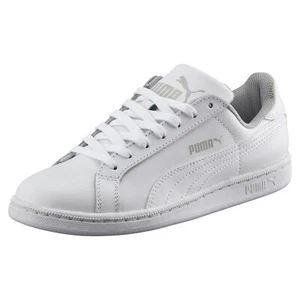 PUMA Smash Jr. Trainers Low Top Lace Up Youth - Kids - Picture 1 of 14