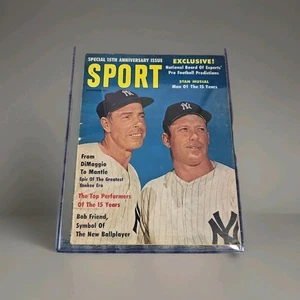 Sport Magazin 15th Anniversary 1961 September DiMaggio Mantle Yankees Vintage - Bild 1 von 12