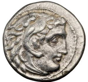 NGC XF. Alejandro Magno III 336-323 A.C., Reino de Macedonia Plata 5/5 Dracma - Imagen 1 de 7