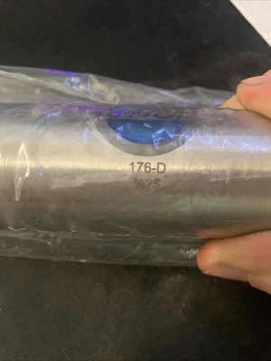 Cilindro de ar pneumático Bimba #176-D 1-1/2" furo 6" curso dupla ação - Imagem 1 de 2