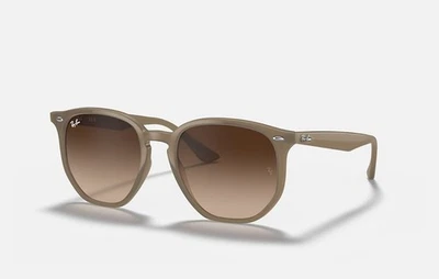 Lente Ray-Ban RB4306 marrón beige pulido  Foto 1 de 4
