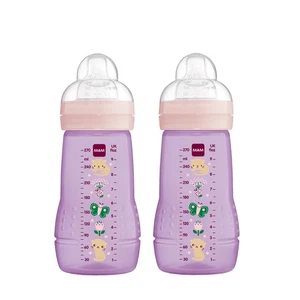 MAM Easy Active Baby Trinkflasche 270ml 2er-Set mit Sauger SkinSoft OVP - Bild 1 von 8