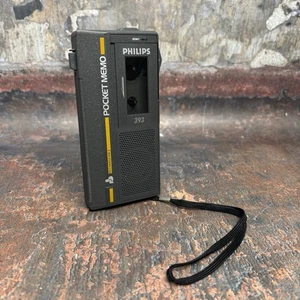 Vintage Phillips 393 Pocket Memo Dictaphone - Tested & Working - Picture 1 of 5