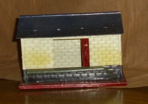 Güterschuppen-Blech-17,5cm lang-Zustand 2-3 - Picture 1 of 3
