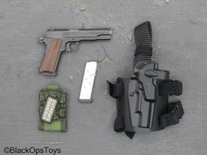 1/6 Scale Toy The Division 2 Caleb Dunne Agent - 1911 Pistol w/Drop Leg Sheath - Picture 1 of 7