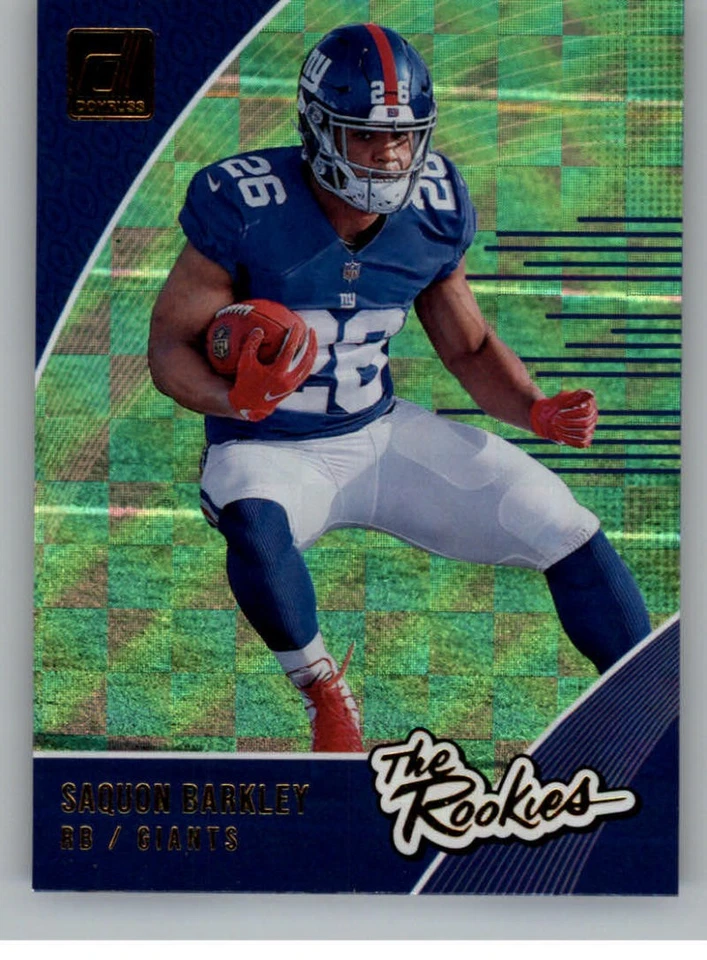 2018 Donruss The Rookies Football Card Base Insert or Autographs Pick From List - Image 1 of 1