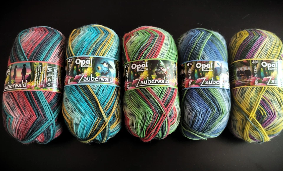 500 g OPAL Sockenwolle Zauberwald 4-fach im Sparpaket - Bild 1 von 1