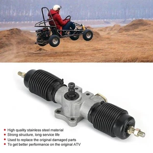 360mm Stainless Steel Power Steering Gear Shaft For DIY China ATV UTV Bike - Picture 1 of 12