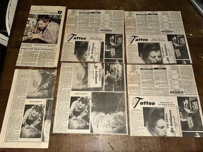 Tätowierer Jerry Brovage Zeitungsausschnitte Interview Posten - Bild 1 von 4