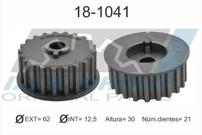 IJS GROUP 18-1041 Sprocket, crankshaft for CITROËN,FIAT,FORD,LANCIA,PEUGEOT - Bild 1 von 3