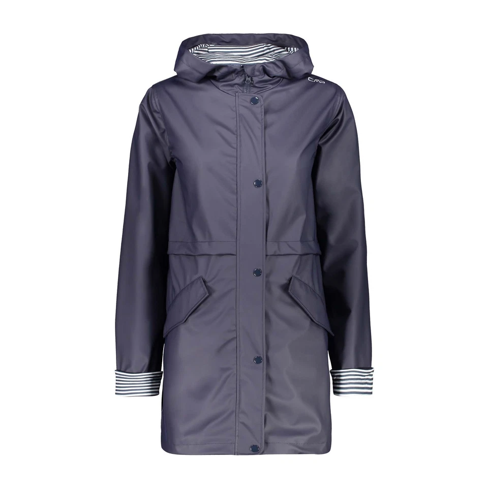 CMP Damen Regenjacke Woman Rain Jacket Fix Hood 30X9736