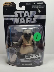 Figura de acción Star Wars Saga Collection Foul Moudama 3,75" 2006 Hasbro nueva t1 - Imagen 1 de 3