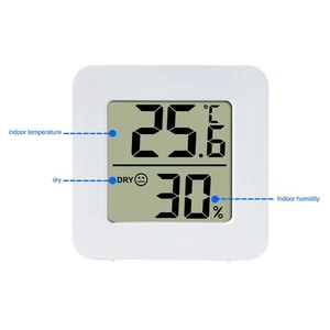 Thermohygrometer Smart Hygrometer Hygrometer Temperature Humidity Sensor - Picture 1 of 12