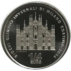 25 centavos Juegos Olímpicos de Invierno de Milán Cortina 2026 - MILÁN - Picture 1 of 1