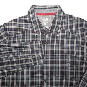 Camisa Mountain Hardwear Cardwell a Cuadros Manga Larga Para Hombre Mediana Abotonada - Imagen 1 de 6