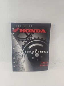 Honda Factory Service Manual 1998-2000 XR80R XR100R 61KN452 - Picture 1 of 11
