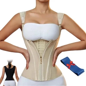 Entrenador de cintura/chaleco Daus control de abdomen ceñidor modelador correas de hombro ajustables - Imagen 1 de 10