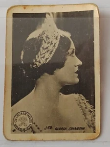 Chile Tobacco Card J-52 Gloria Swanson - Picture 1 of 1