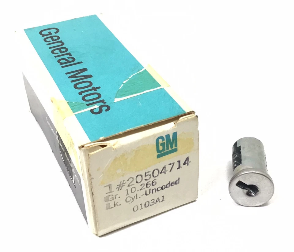 NOS GM 20504714 锁缸 未编码 别克 Skylark、Somerset、Gran Am、Calais — 第 1/4 张图片