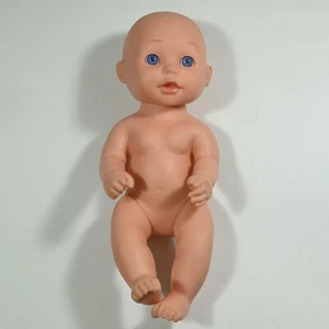 LIFE-LIKE BABY DOLL Rubber Vinyl TRL-18 Blue Eyes 12" - Picture 1 of 6