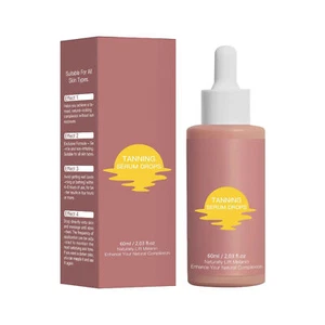 Self-Tanning Drops Tan Accelerator Sun Natural Tanning Drops For Sunbeds - Picture 1 of 12