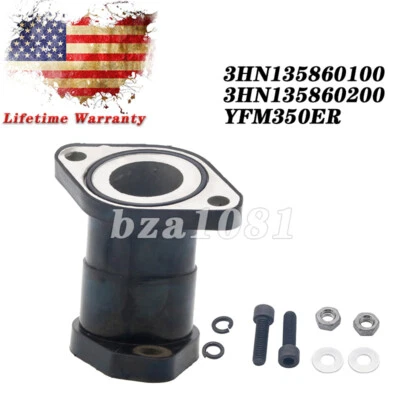 Carb Intake Manifold Boot Fits Yamaha Big Bear 350 YFM350U YFM350FH YFM350FW 4x4 - Image 1 of 4