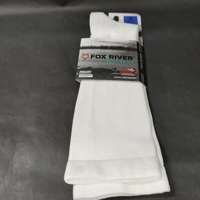 Calcetín Fox River Classic Wellness Fatiga Diabética Talla M Para Hombre 6-8.5 Blanco 4274 Foto 1 de 4
