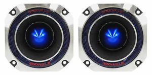 2) Rockville RT4 2" Home Theater Tweeters Titanium Compression Horns w/240 Watts - Picture 1 of 5