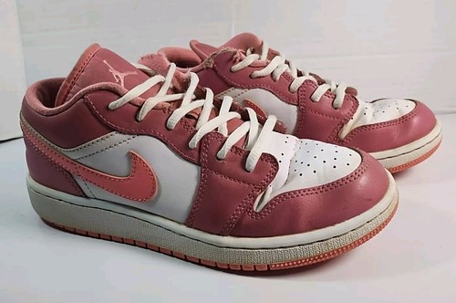 Nike Air Jordan 1 Low Desert Berry 553560 616 bambino taglia 5 anni spedizione veloce!!!