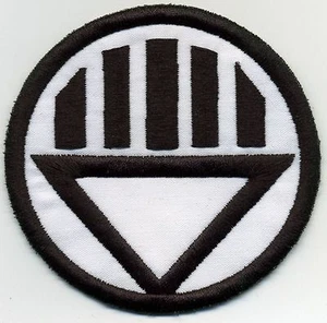 Parche de hierro bordado estilo clásico Black Lantern Corps de 5 - Imagen 1 de 3