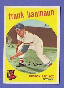 1959  TOPPS  # 151  FRANK  BAUMANN       Postage is $5.00 for 25 cards