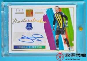 2021-22 Impeccable EVERTON Jordan Gold Auto 1/10 jersey number ≈1/1 - Picture 1 of 2