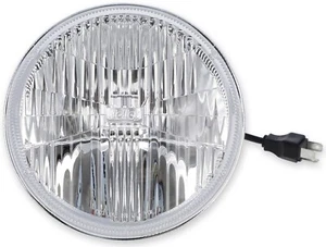 Holley RetroBright LFRB155 7" Round LED Headlight Lamp - Modern White 5700K - Foto 1 di 12