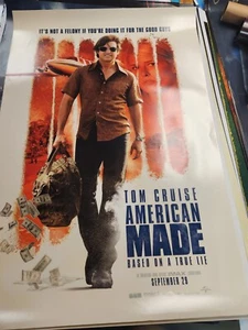 American Made 2017 doppelseitiges Original Film Poster 27"" x 40"" *SELTEN* - Bild 1 von 1