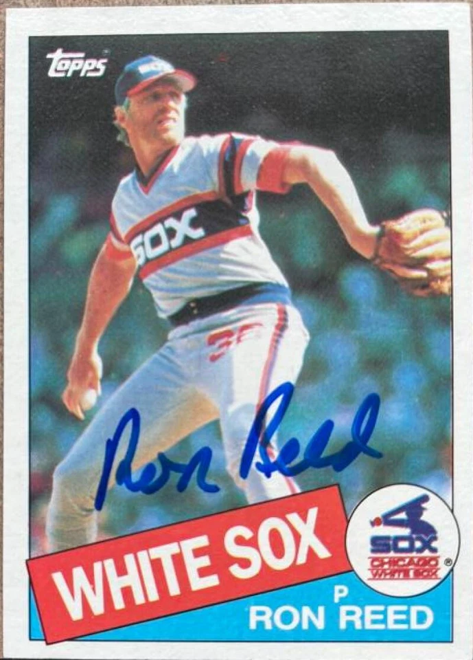 Ron Reed Autographed 1985 Topps #221 - Image 1 of 1