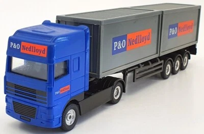 Corgi 1/64 Scale TY87004 - DAF 95 Skeletal Trailer  P&O Nedlloyd - Bild 1 von 4