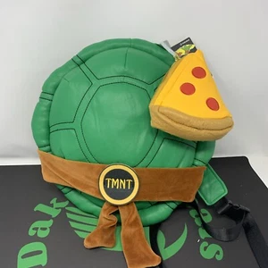 Teenage Mutant Ninja Turtles Backpack Shell With Pizza Pouch TMNT Mutant Mayhem - Picture 1 of 7