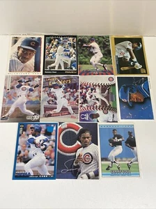 Lot of 11 Sammy Sosa baseball cards Chicago Cubs 1 - Picture 1 of 23