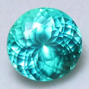 6.00 Ct Natural Certified Neon Blue Cu-Bearing Paraiba Tourmaline Unheated Gems - Picture 1 of 3