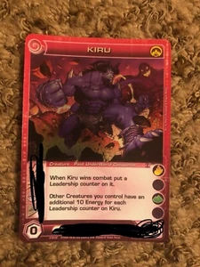 KIRU Rare Foil Chaotic Card - Unused Code Random Stats - Picture 1 of 1