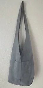 Borsa a mano T Gremillion Cross Body in pelle grigia made in Santa Fe quasi nuova - Foto 1 di 8