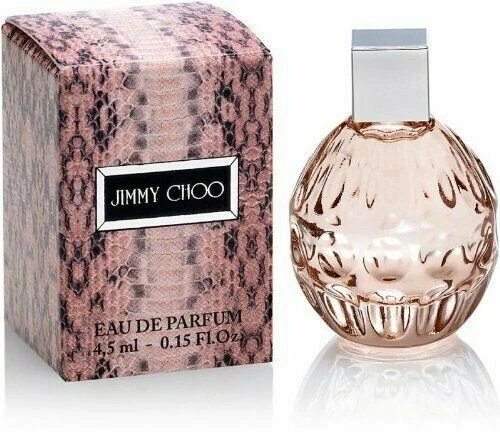 JIMMY CHOO 0,15 OZ EAU DE PARFUM SPLASH MINI NUEVO PERFUME DE MUJER 4,5 ML CAJA DAÑADA Foto 1 de 1