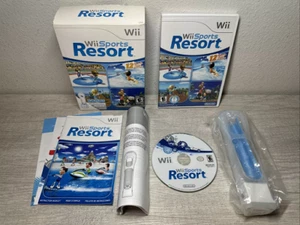 cib Wii Sports Resort BUNDLE Game MotionPlus Bonus COMPLETE IN BOX NO REMOTE - Picture 1 of 8