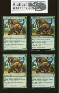 MtG Kaladesh Longtusk Cub x4 MINT (Temur Sultai Energy) Playset - Picture 1 of 2