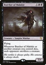 Butcher of Malakir X (1) Commander 2017 MTG Excellent/Near Mint 4RCards